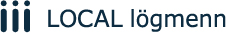 LOCAL lögmenn Logo